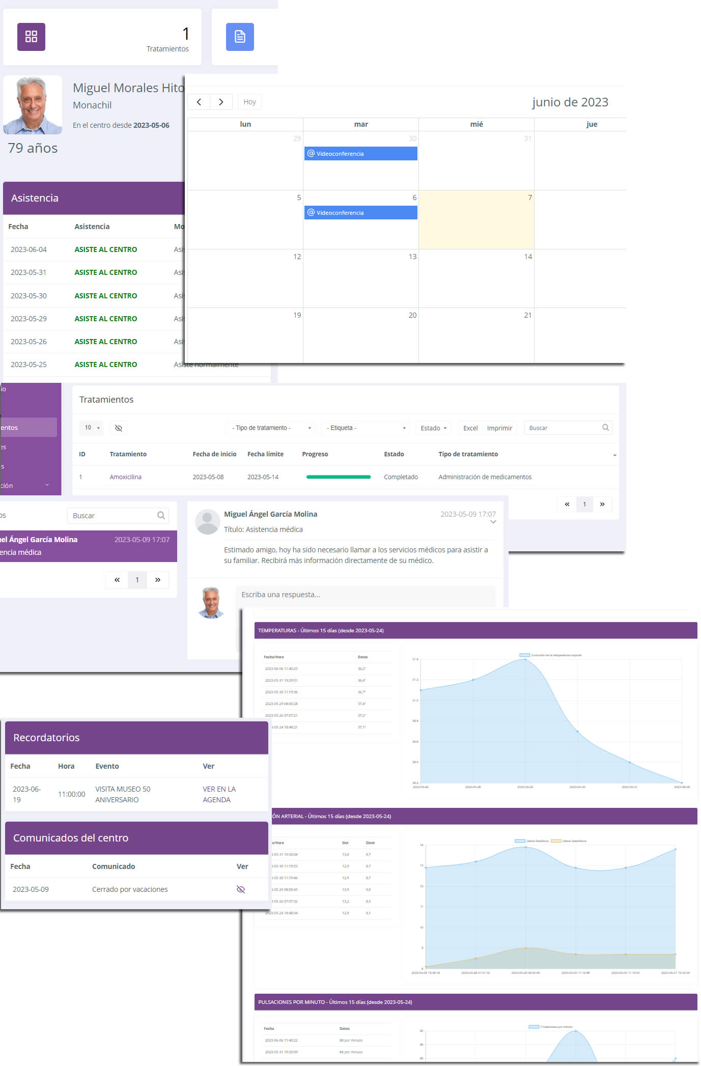 Portal de la familia en Centro de Día San Roque